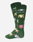 Keeneland Jockey Silks All Over Socks