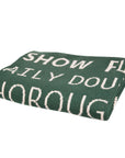 In2Green Keeneland Text Custom Throw