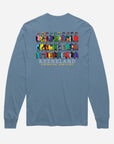 Ahead Keeneland Jockey Silks Long Sleeve Tee