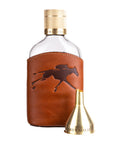Clayton & Crume Keeneland Glass Flask