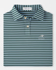 Peter Millar Keeneland Men's Dunn Stripe Jersey Polo