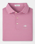 Peter Millar Keeneland Men's Dunn Stripe Jersey Polo