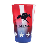 Keeneland 16oz. Silicone Americana Pint Glass