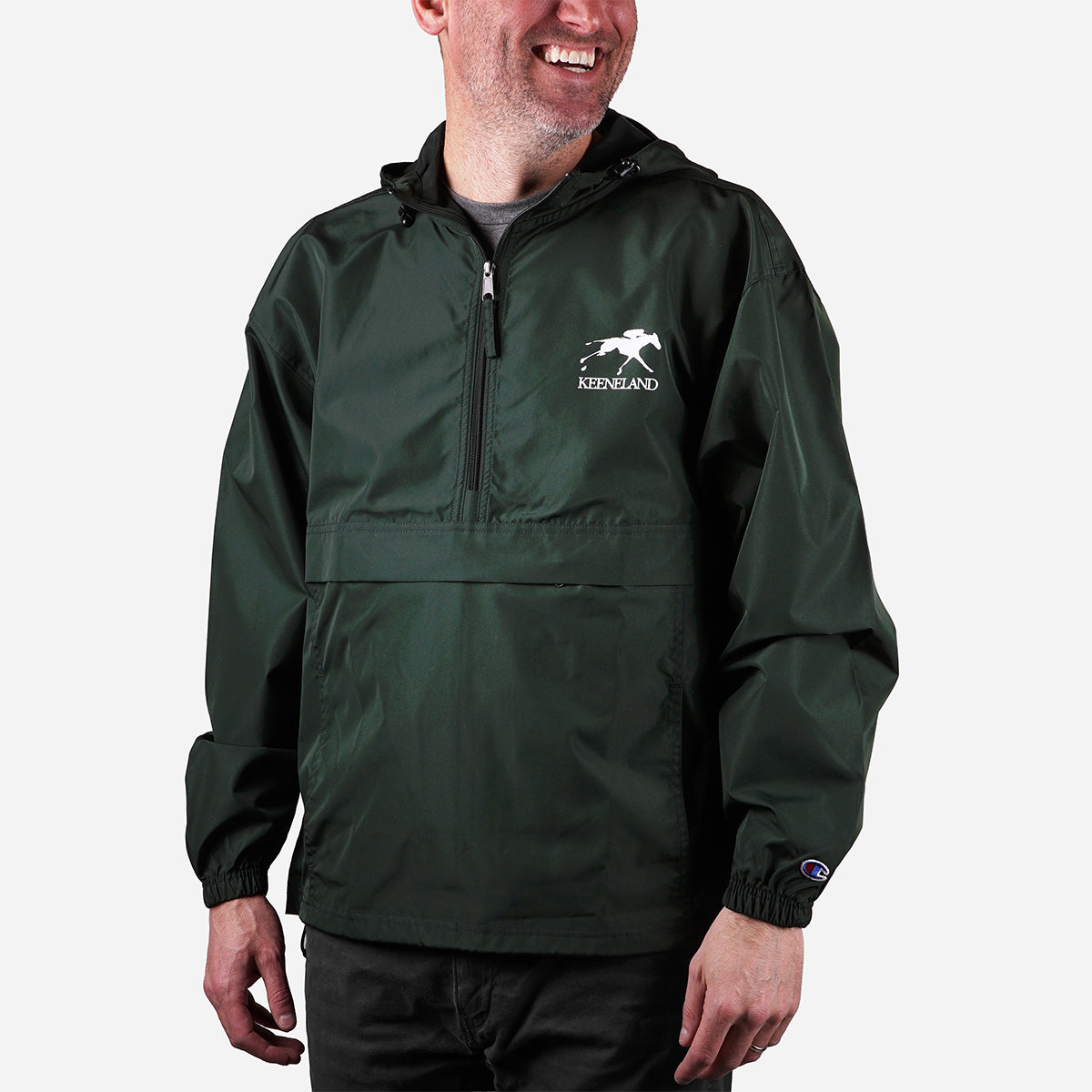 Champion Keeneland Packable Half Zip Jacket – The Keeneland Shop