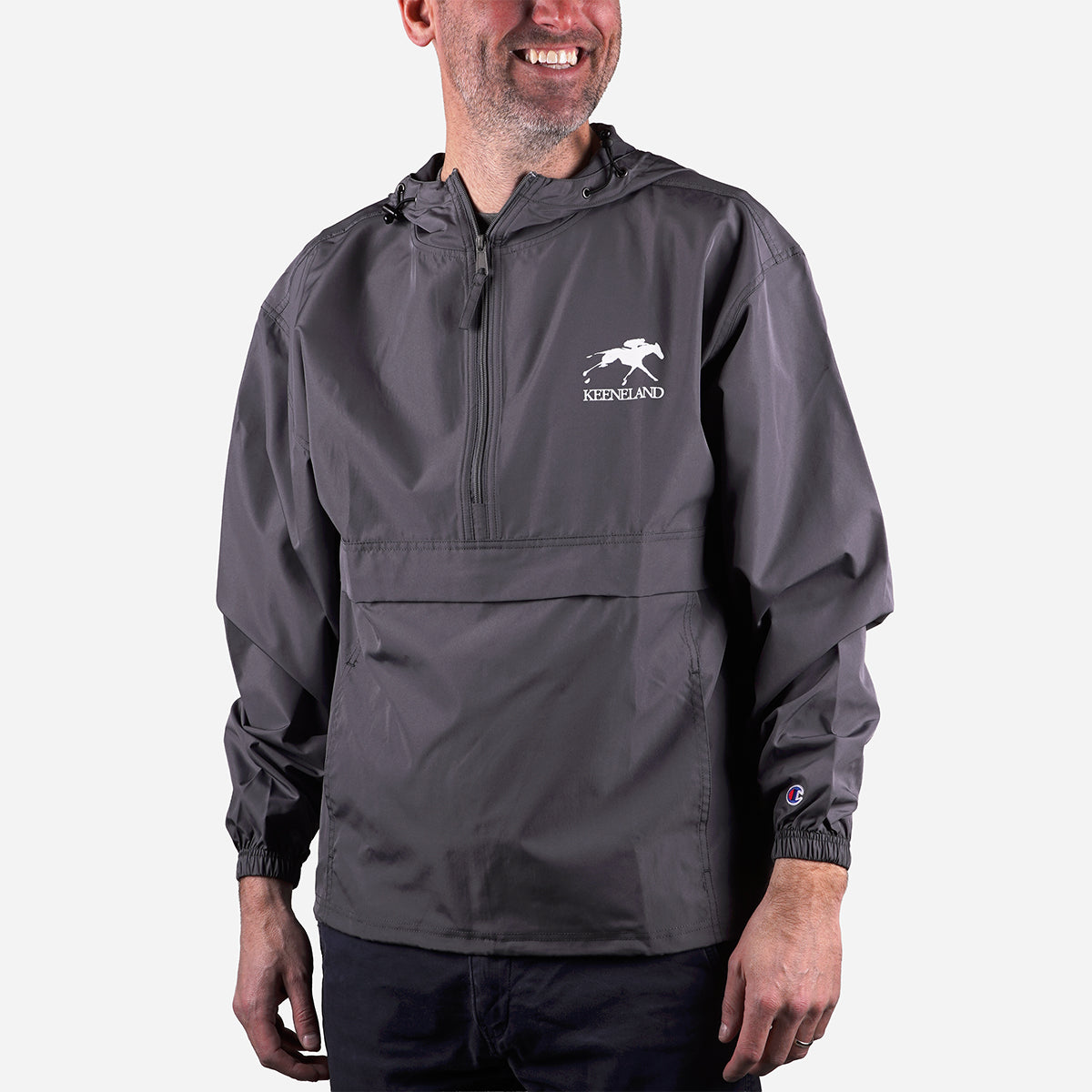 Champion Keeneland Packable Half Zip Jacket – The Keeneland Shop