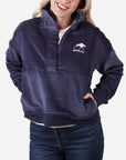 League Keeneland Women's Cord 1/2 Zip