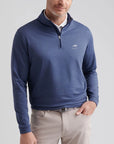 Peter Millar Keeneland Men's Perth Melange 1/4 Zip