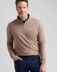 Peter Millar Keeneland Men's Perth Melange 1/4 Zip