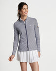 Peter Millar Keeneland Women's UK Vista Stripe Katy Full Zip