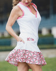 Smith & Quinn Keeneland Women's Jockey Geo White Molly Skort