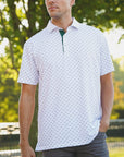 Horn Legend Keeneland Men's Horses All Over Polo