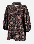 Smith & Quinn Keeneland Women's Saddle Up Floral Eliza Top