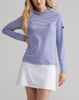 Peter Millar Keeneland Women's UK Pine Stripe Hoodie