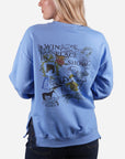House Of Henry Keeneland Women's Equine Graffiti Sweatshirt