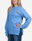 House Of Henry Keeneland Women's Equine Graffiti Sweatshirt