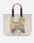 House Of Henry Keeneland Paddock Wax Large Lenny Tote