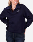 Ralph Lauren Keeneland Women's Cable Quilted 1/4 Zip