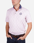 Greyson Keeneland Men's Wolf Labyrinth Polo