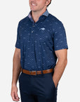 Greyson Keeneland Men's Running Wolf Polo