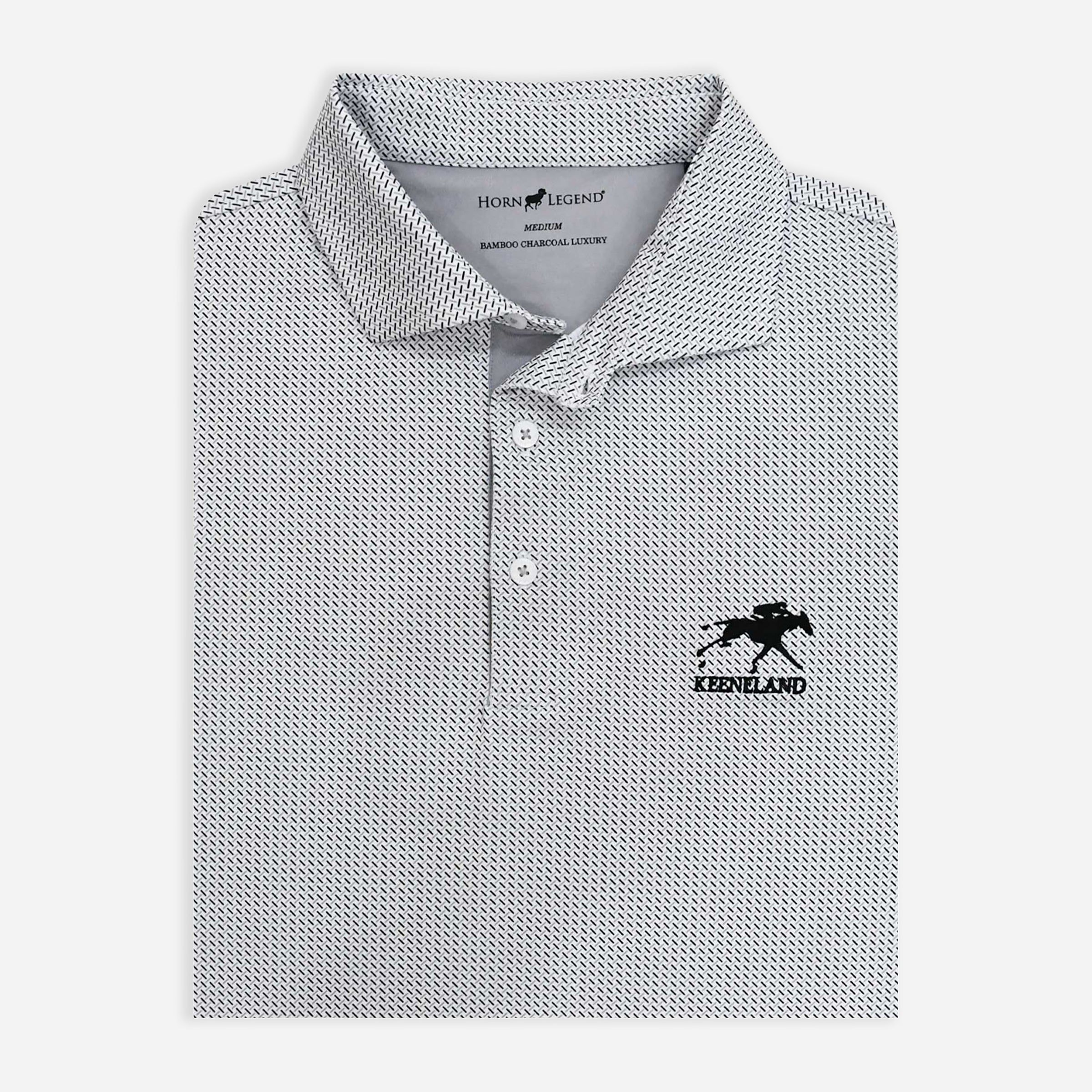 Horn Legend Keeneland Men's UK Crossway Polo – The Keeneland Shop