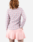 Smith & Quinn Keeneland Women's Horticulture Stripe Ava 1/4 Zip