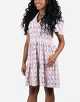 Smith & Quinn Keeneland Women's Navy Horticulture Stripe Dress