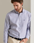 Peter Millar Keeneland Men's Wayne Twill Sport Shirt