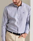 Peter Millar Keeneland Men's Wayne Twill Sport Shirt