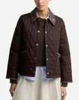 Barbour Keeneland Women's Icons Tartan Cropped Liddesdale Quilted Jacket