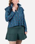 Smith & Quinn Keeneland Women's Pedigree Plaid Grayson 1/4 Zip