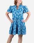 Smith & Quinn Keeneland Women's Raceday Roses Navy Dress