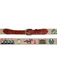 Smathers & Branson Keeneland Life Needlepoint Belt