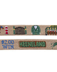 Smathers & Branson Keeneland Life Needlepoint Belt