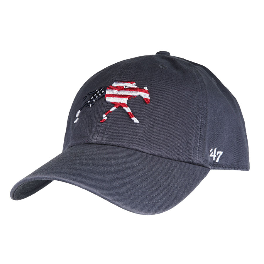47 Brand Keeneland American Flag Fill Clean Up Cap – The Keeneland