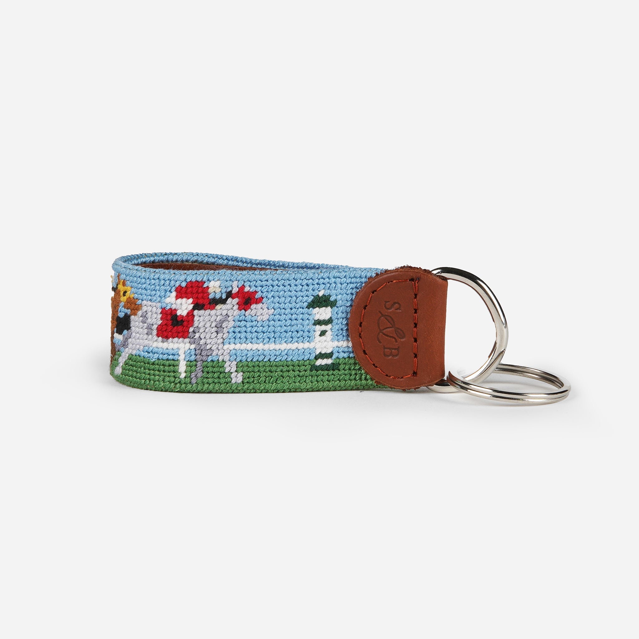 Smathers & Branson Keeneland Racing Scene Key Fob