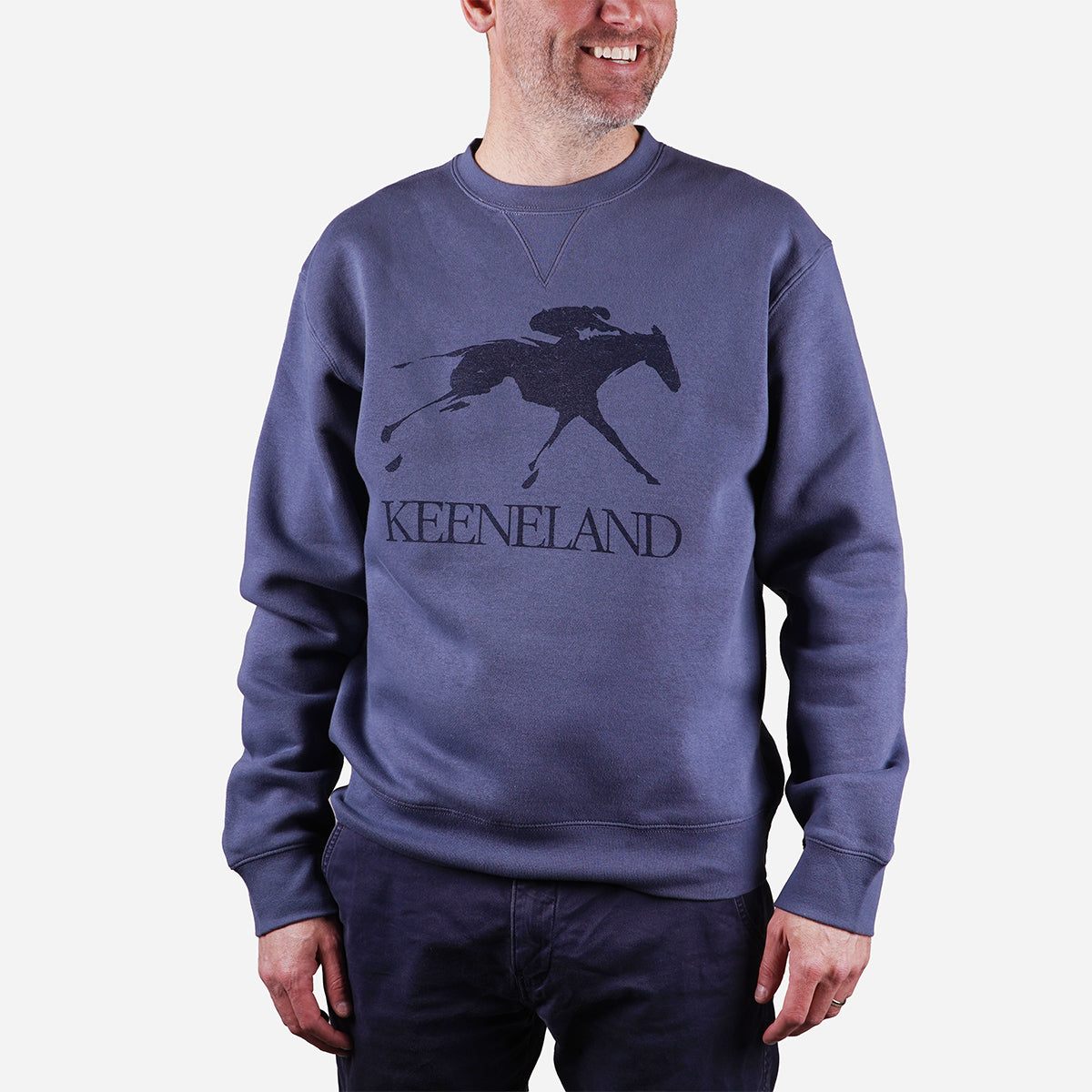 Gear Big Cotton Keeneland Crewneck Sweatshirt