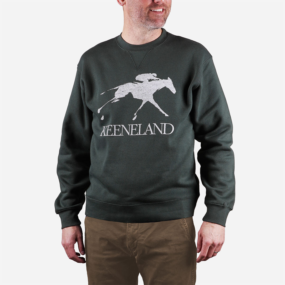 Gear Big Cotton Keeneland Crewneck Sweatshirt