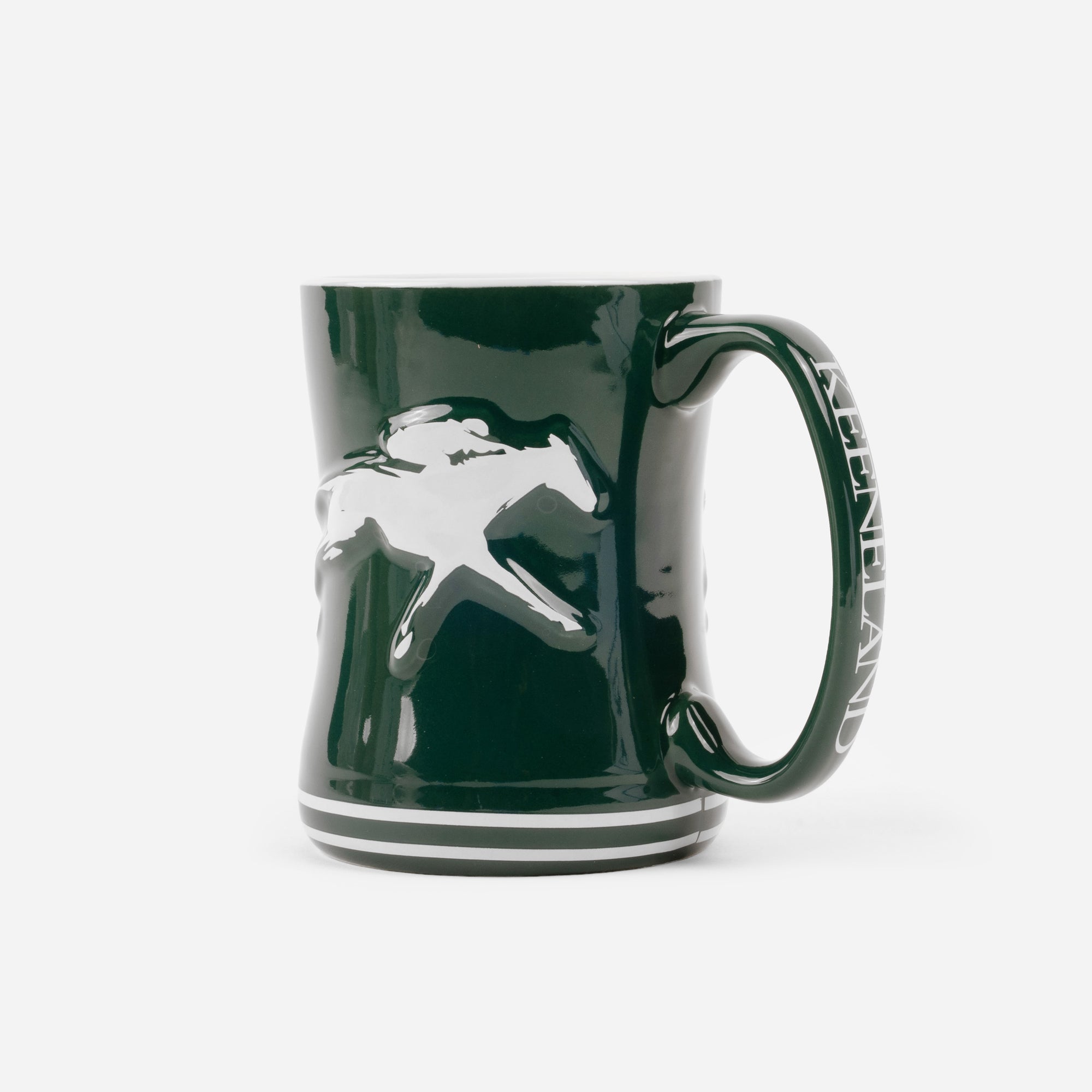 Keeneland Sculpted Mug
