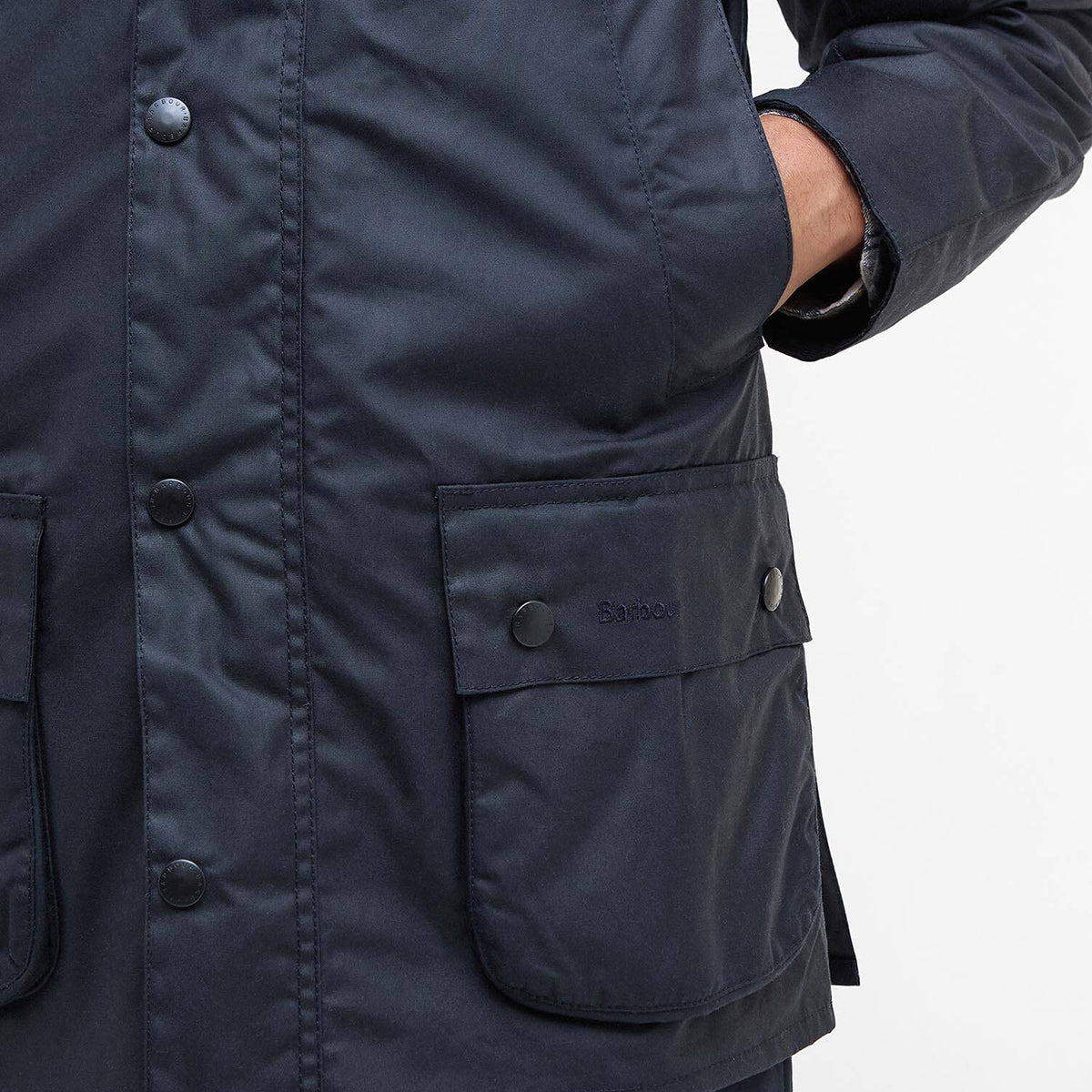 試着のみ　Barbour ASHBY WAX JACKET ネイビーM 超美品 Navy Ashby Wax Jacket | Barbour