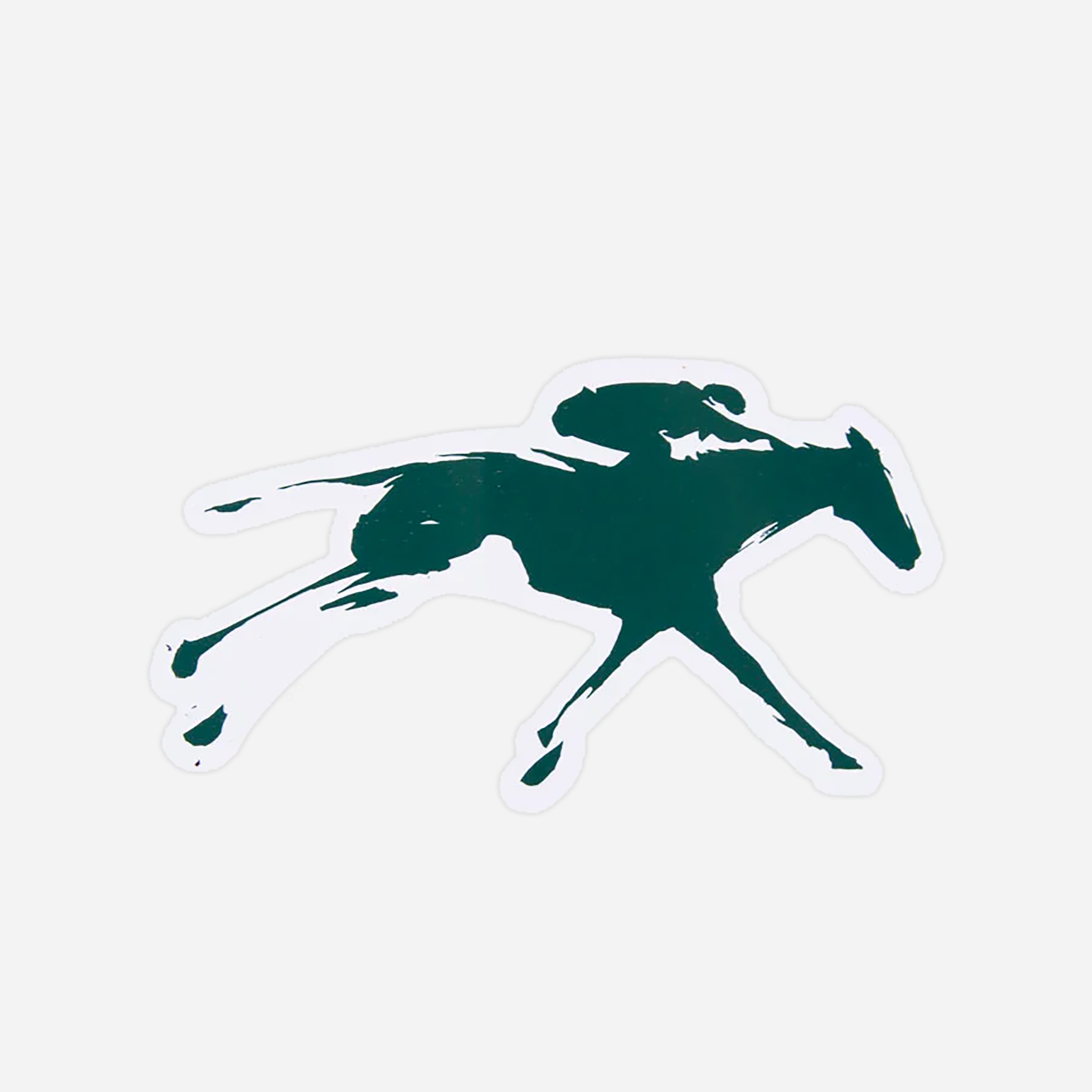 Keeneland Horse & Jockey Decal