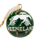 Kitty Keller Keeneland Logo & Lights Ornament