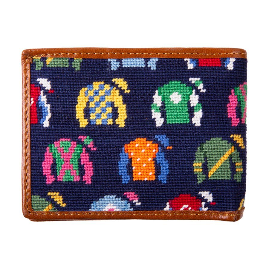 Smathers &amp; Branson Keeneland Jockey Silks Bi-Fold Wallet