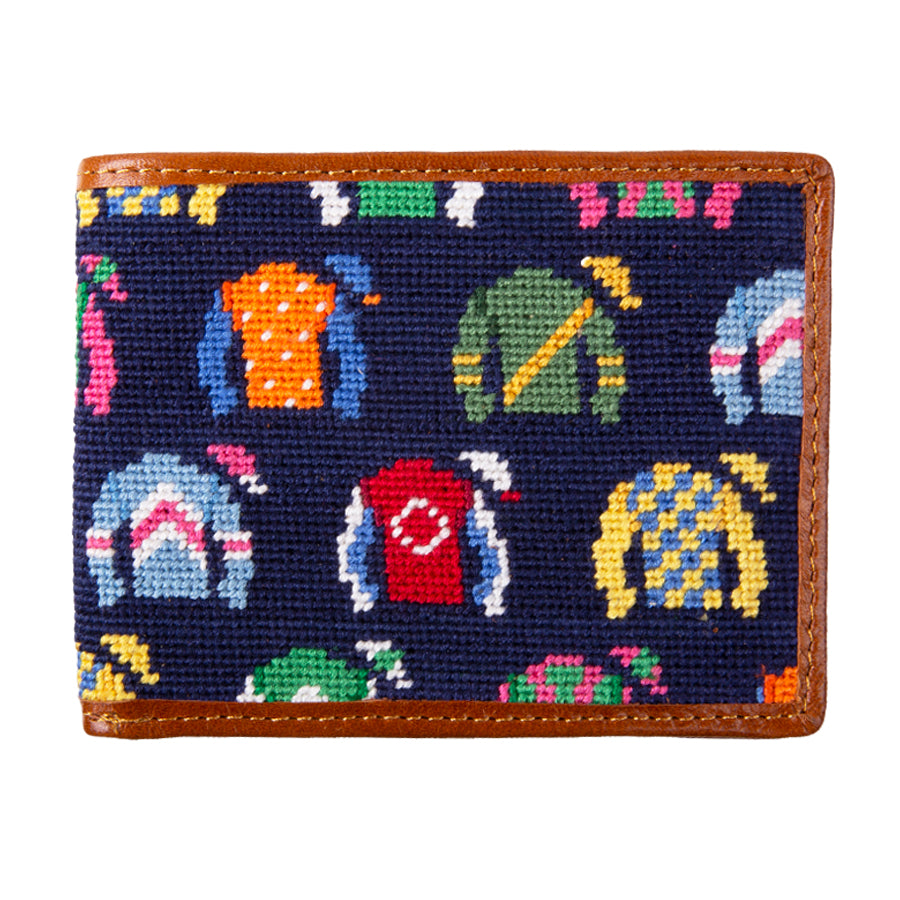 Smathers &amp; Branson Keeneland Jockey Silks Bi-Fold Wallet