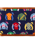 Smathers & Branson Keeneland Jockey Silks Bi-Fold Wallet