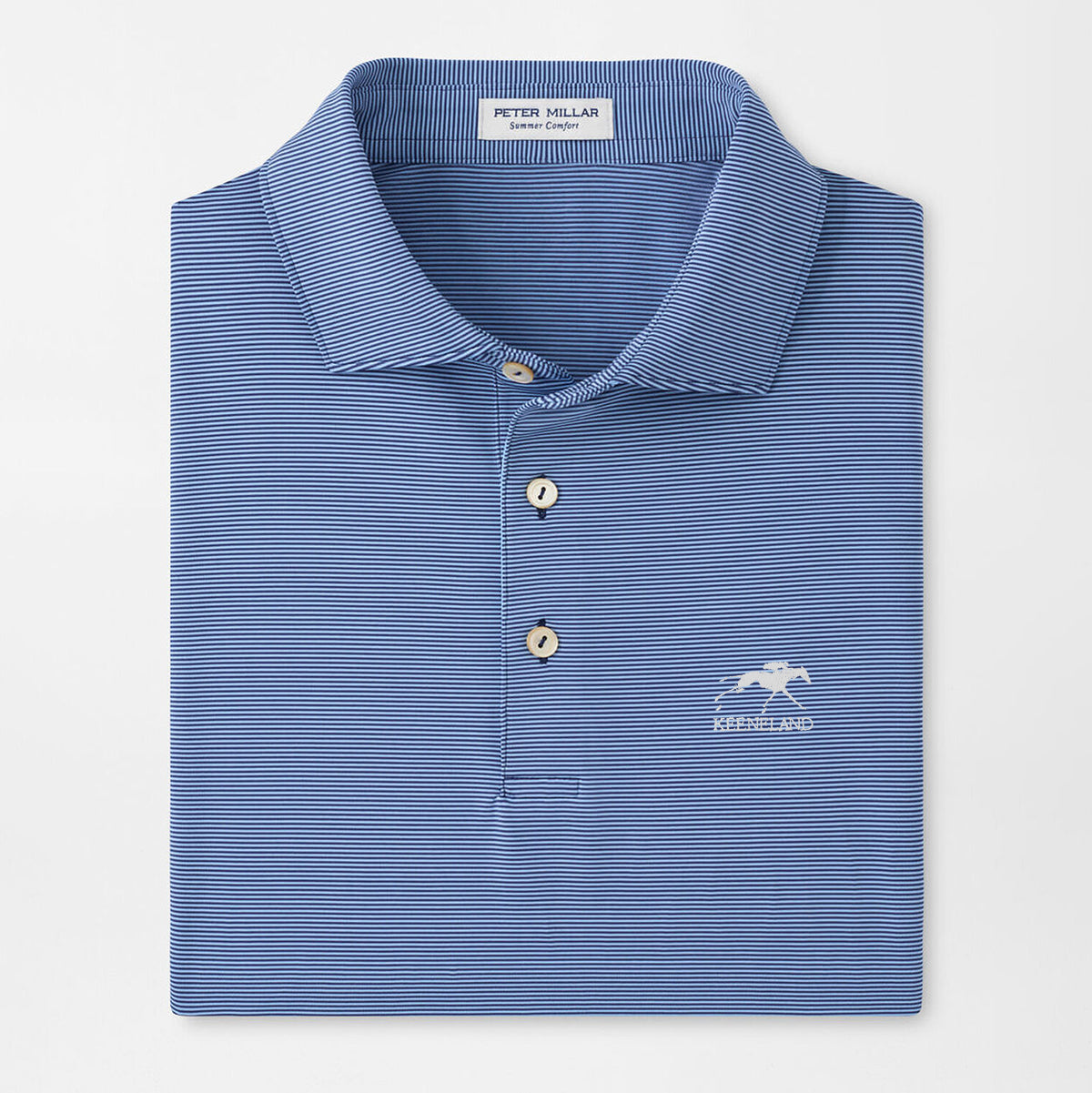 Peter Millar Keeneland Men&#39;s UK Jubilee Stripe Polo