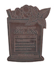 Clayton & Crume Keeneland 4-Pack Leather Coasters