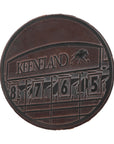 Clayton & Crume Keeneland 4-Pack Leather Coasters