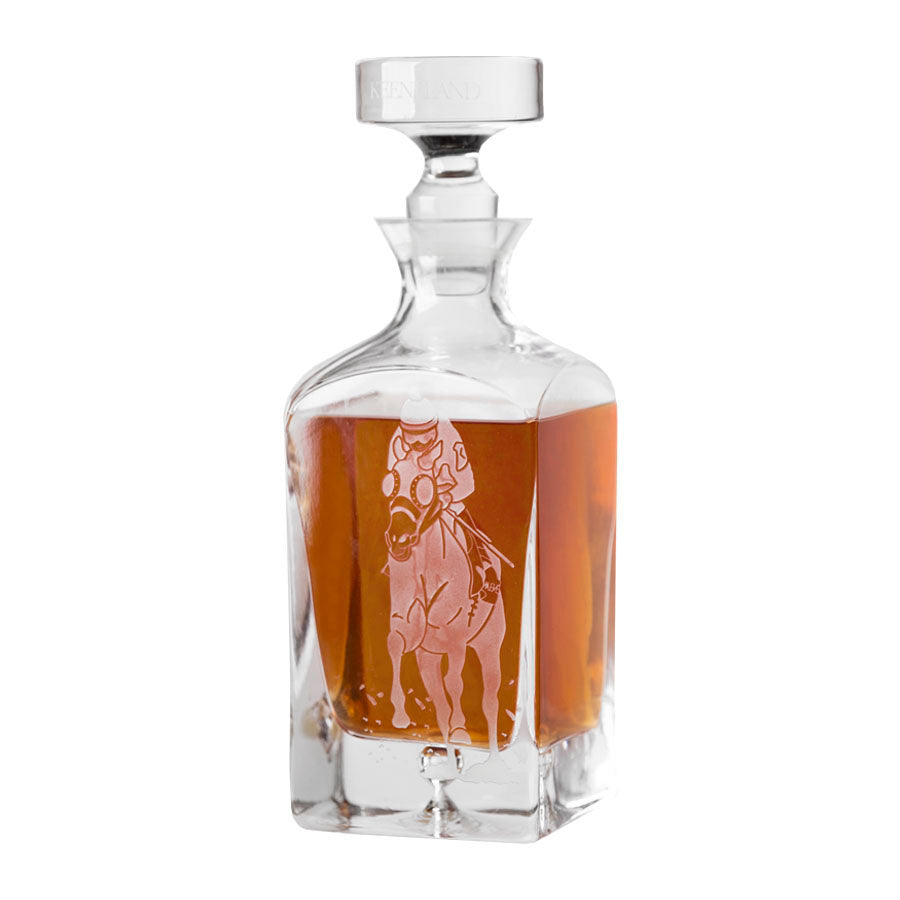 Keeneland Racing Decanter