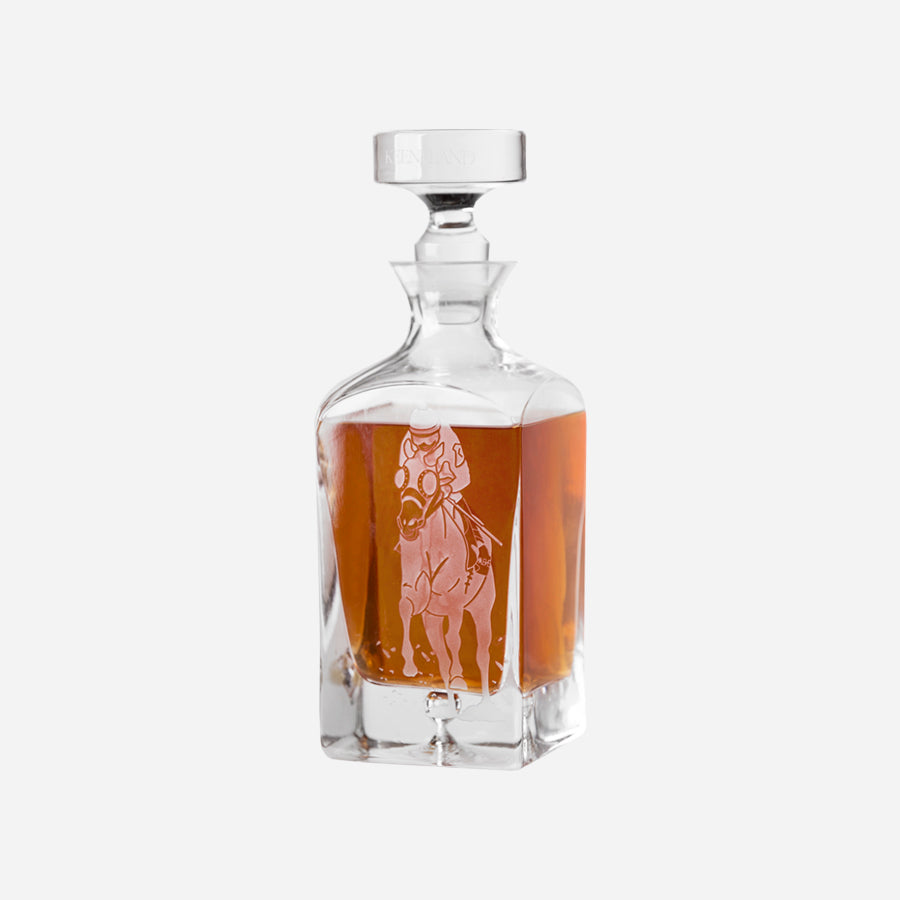 Keeneland Racing Decanter