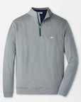 Peter Millar Keeneland Men's Sugar Stripe Perth 1/4 Zip
